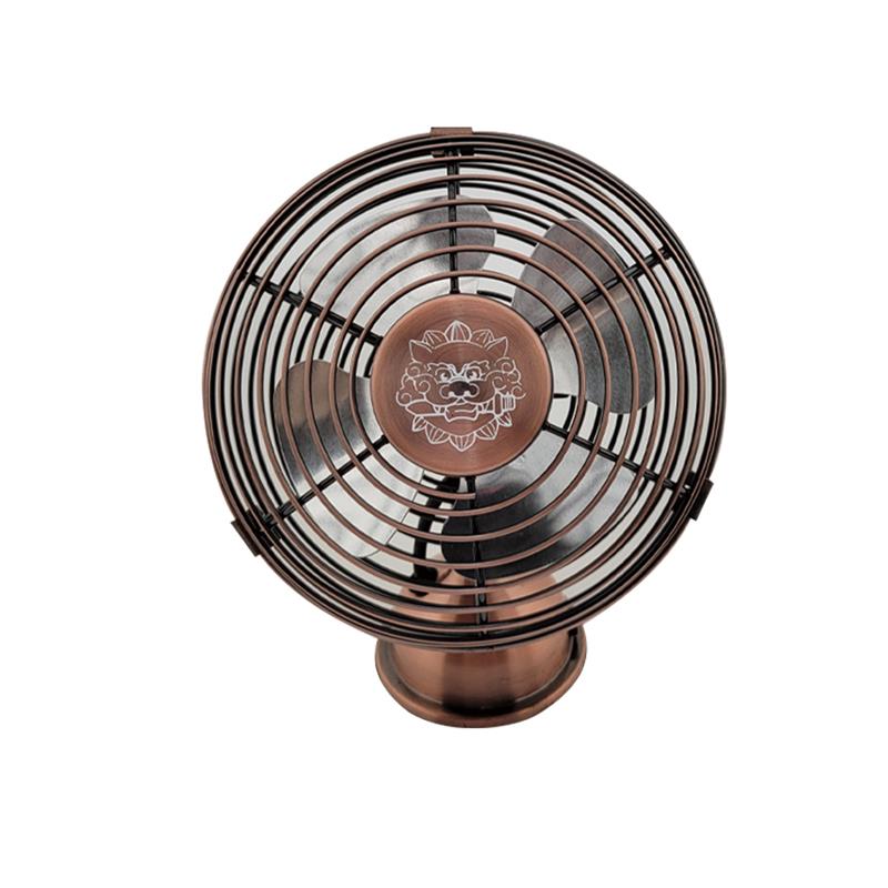 PERSON 柏森牌,【4吋USB劍獅鑲製復古扇 (鋁葉) 0058L 熱銷款推薦】