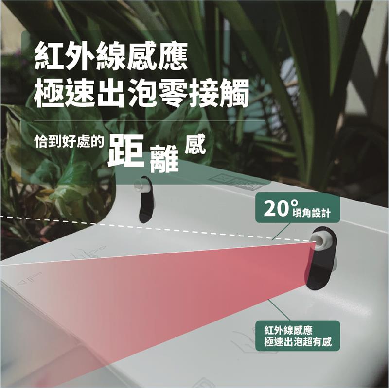 【柏森牌】雙頭自動感應 泡沫/給皂兩用機 PS-X6 給皂機