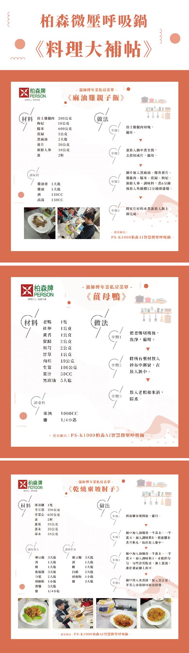 溫師傅私房年菜~2019三樣食譜